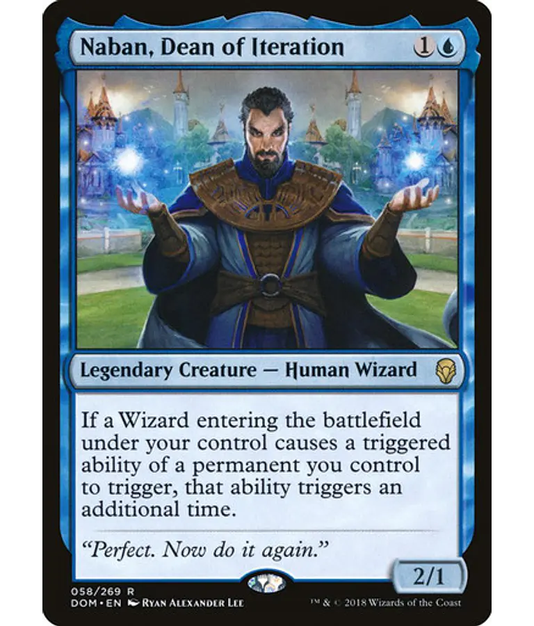 Naban, Dean of Iteration - Dominaria (español)