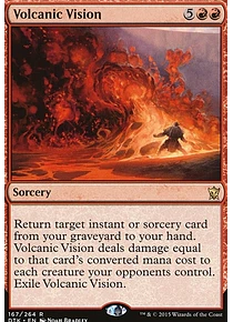 Volcanic Vision - Dragons of Tarkir (inglés)