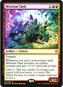 Mizzium Tank (Prerelease Foil) - Promotional (español)