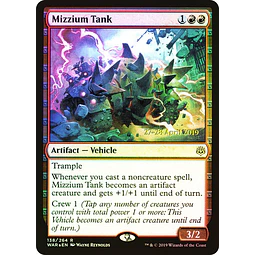 Mizzium Tank (Prerelease Foil) - Promotional (español)