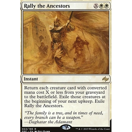 Rally the Ancestors - Fate Reforged (español)