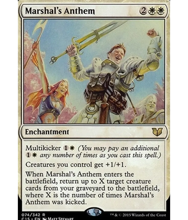 Marshal's Anthem - Commander 2015 (español)