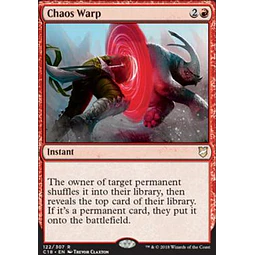 Chaos Warp - Commander 2018 (español)