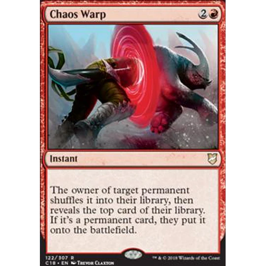 Chaos Warp - Commander 2018 (español)