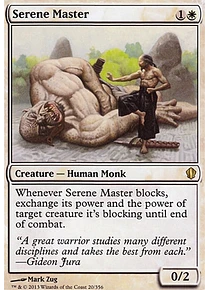 Serene Master - Commander 2013 (inglés)