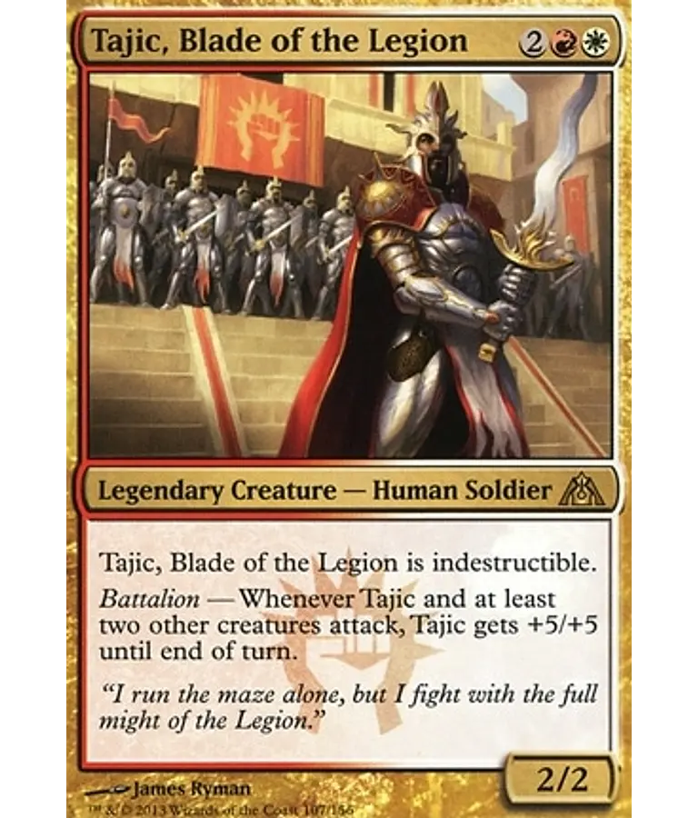 Tajic, Blade of the Legion - Dragon's Maze (español)