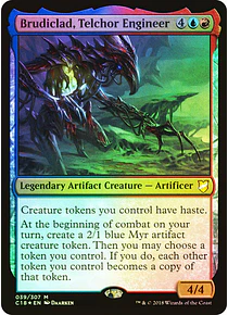 Brudiclad, Telchor Engineer (Foil) - Commander 2018 (español)