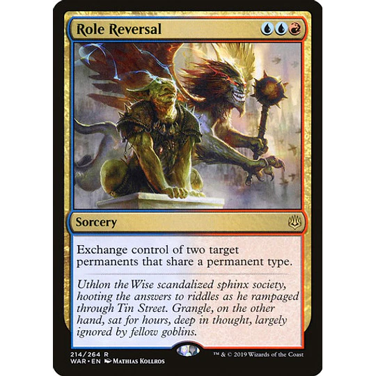 Role Reversal - War of the Spark (español)