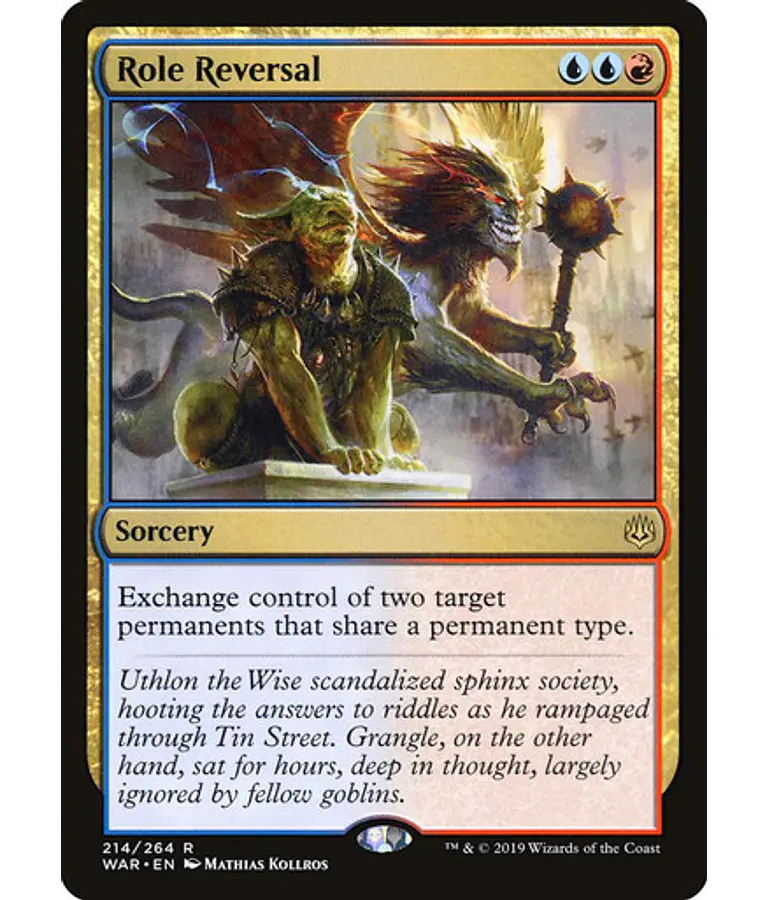 Role Reversal - War of the Spark (español)