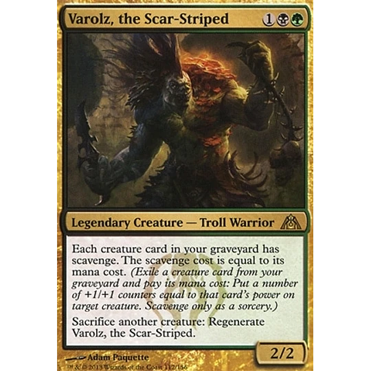 Varolz, the Scar-Striped - Dragon's Maze (español)