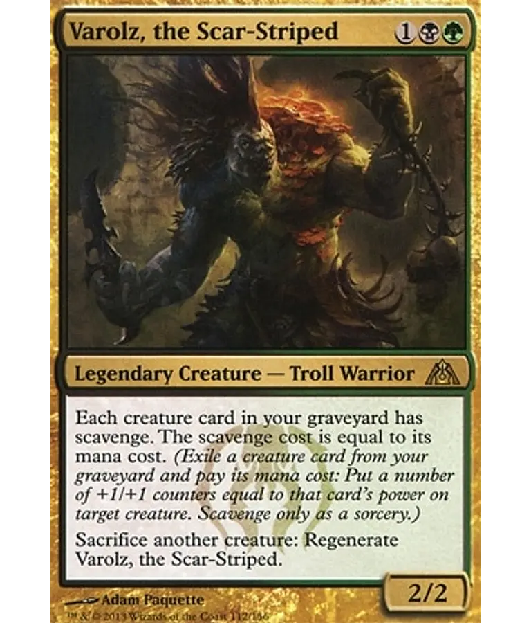 Varolz, the Scar-Striped - Dragon's Maze (español)