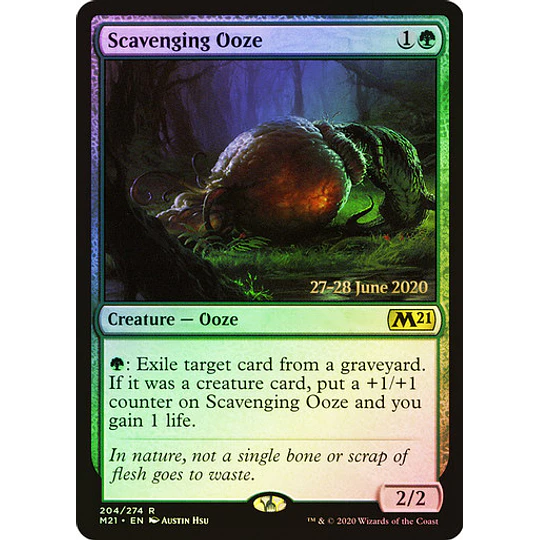 Scavenging Ooze (Prerelease Foil - M21) - Promotional (español)