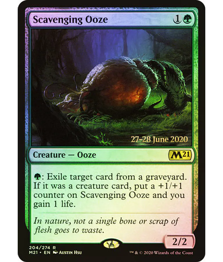 Scavenging Ooze (Prerelease Foil - M21) - Promotional (español)