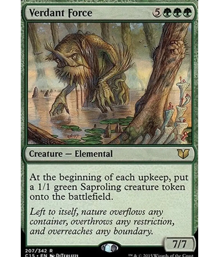 Verdant Force - Commander 2015 (español)