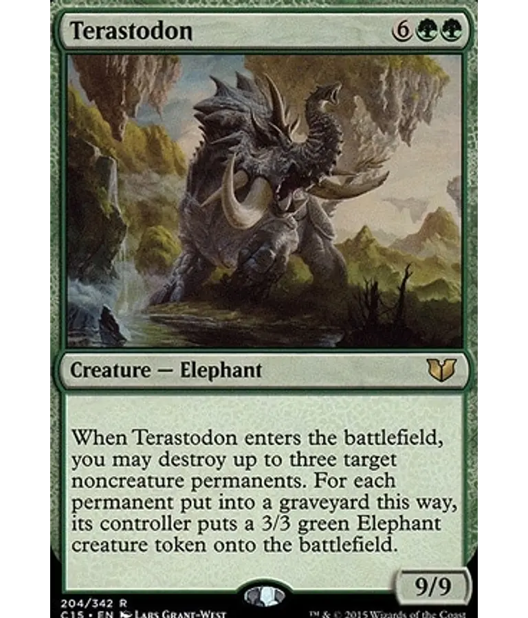 Terastodon - Commander 2015 (español)