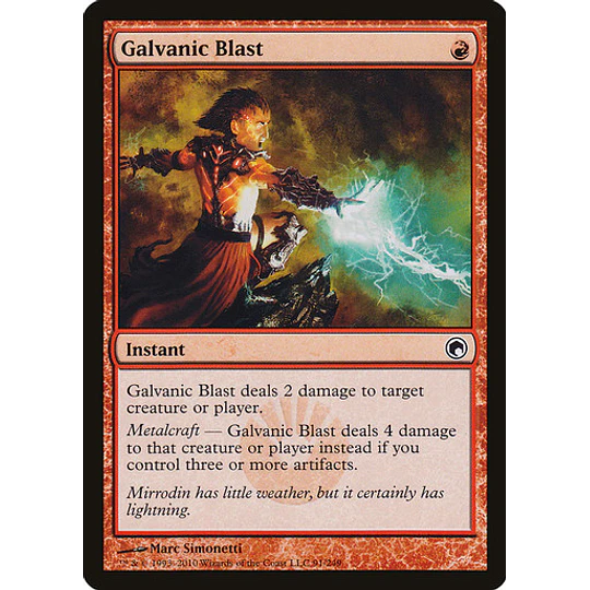 Galvanic Blast - Scars of Mirrodin (español)
