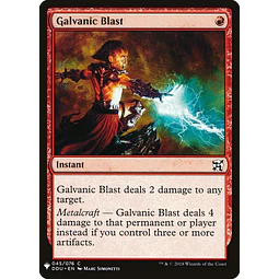 Galvanic Blast - Mystery Booster/The List (inglés)