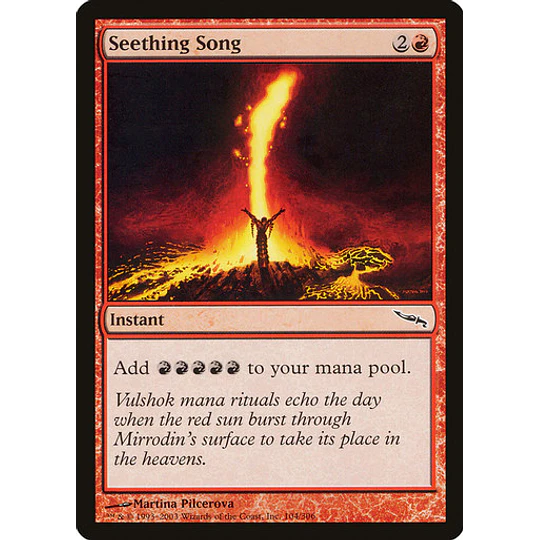 Seething Song - Mirrodin (español)