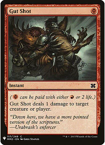 Gut Shot - Mystery Booster/The List (inglés)