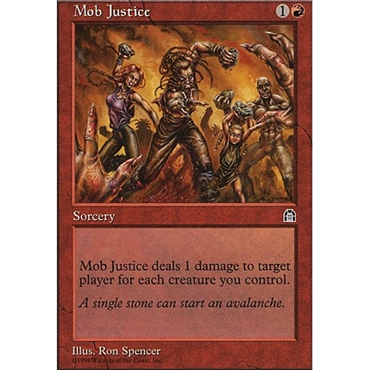 Mob Justice - Stronghold (inglés)