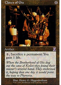 Claws of Gix - Timeshifte (inglés)