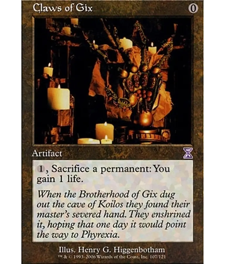 Claws of Gix - Timeshifte (inglés)