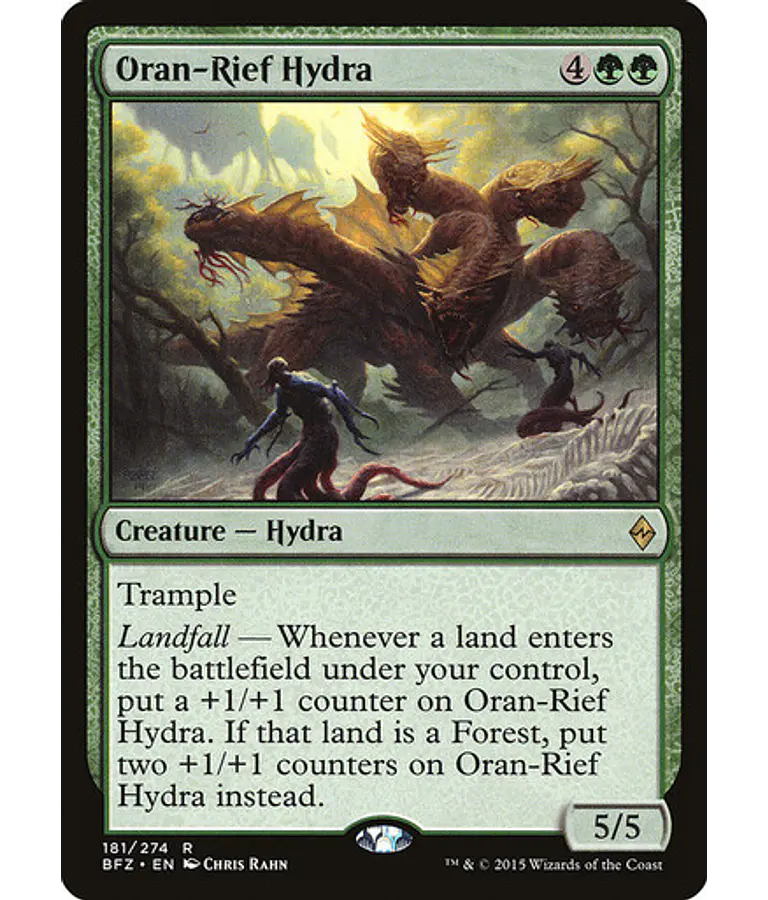 Oran-Rief Hydra - Battle for Zendikar (español)