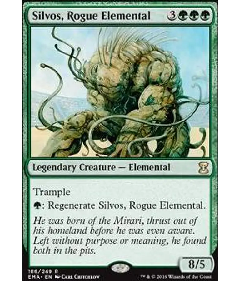 Silvos, Rogue Elemental - Eternal Masters (inglés)