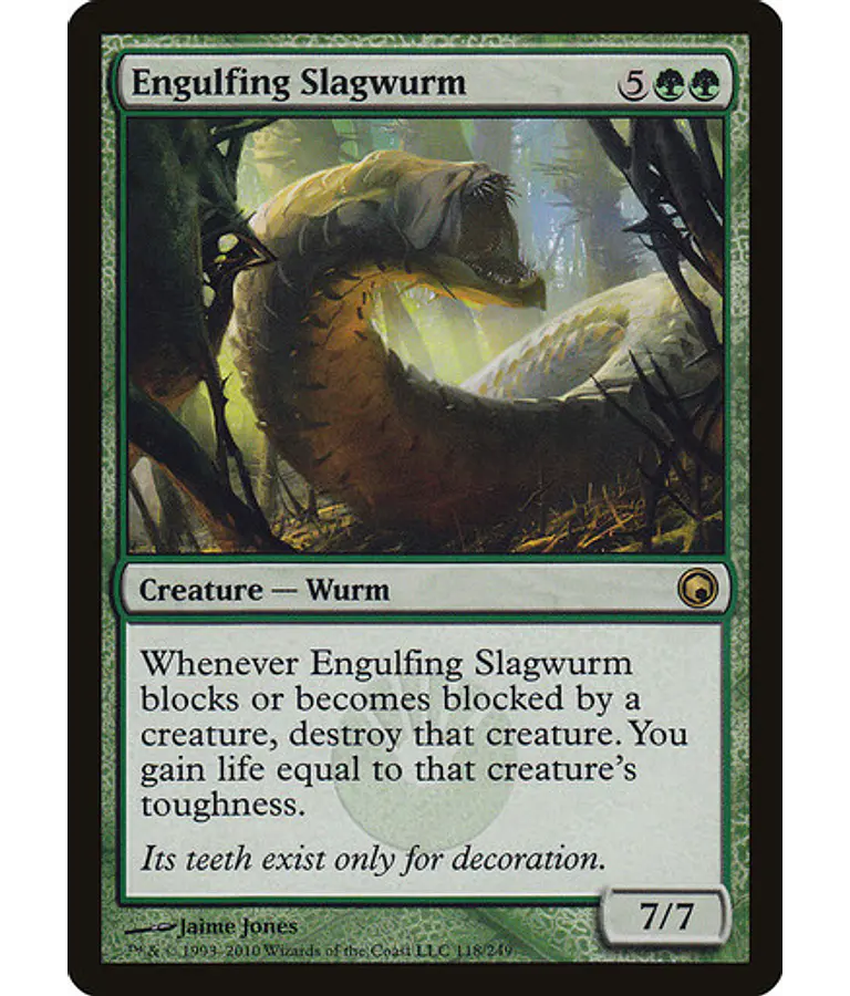 Engulfing Slagwurm - Scars of Mirrodin (español)