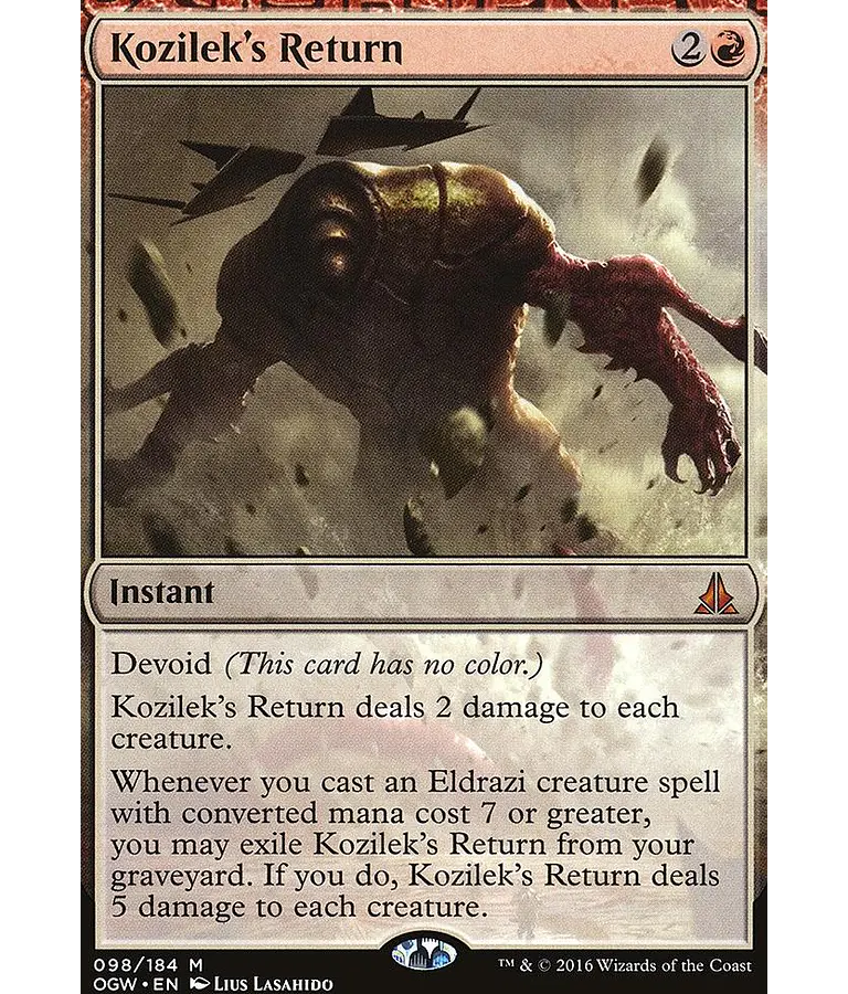 Kozilek's Return - Oath of the Gatewatch (español)