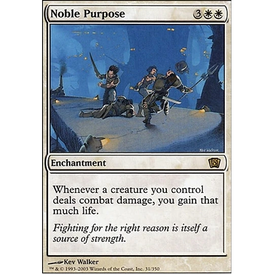 Noble Purpose - 8th Edition (inglés)