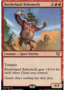 Borderland Behemoth - Commander 2015 (español)
