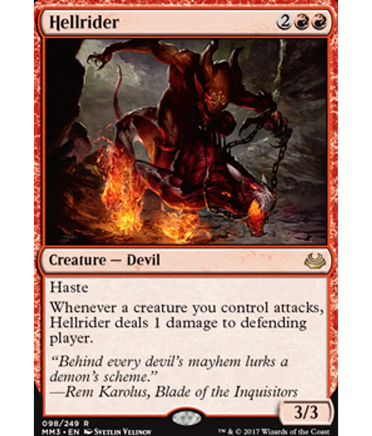 Hellrider - Modern Masters 2017 (inglés)