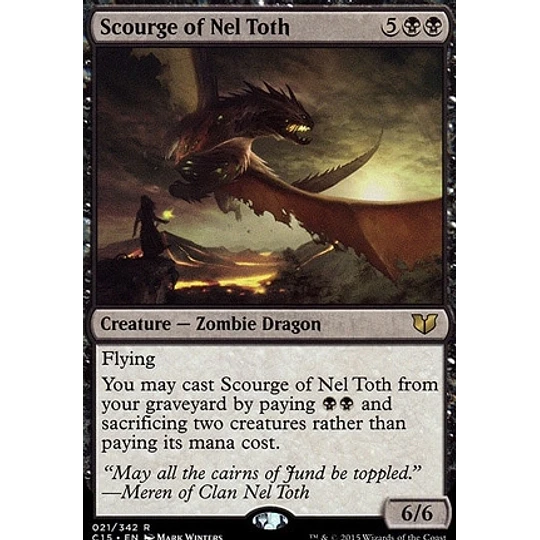 Scourge of Nel Toth - Commander 2015 (español)