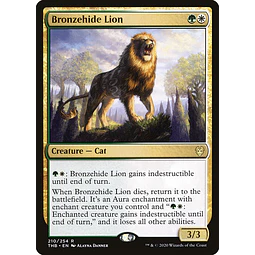 Bronzehide Lion - Theros Beyond Death (español)