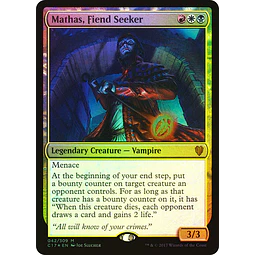 Mathas, Fiend Seeker (Foil) - Commander 2017 (inglés)