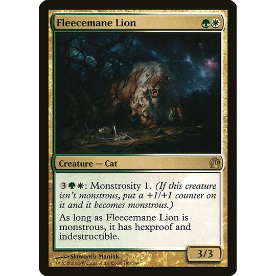 Fleecemane Lion - Theros (español)