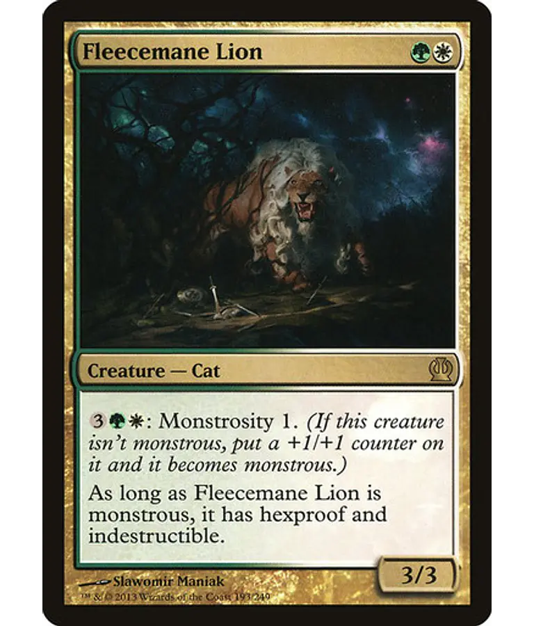 Fleecemane Lion - Theros (español)