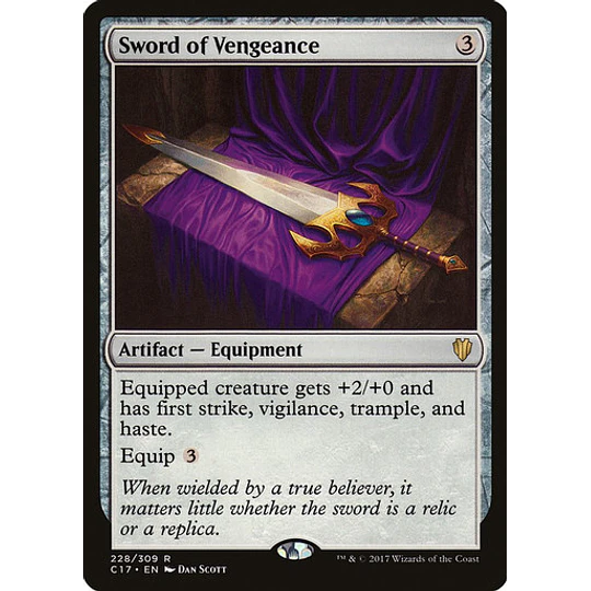 Sword of Vengeance - Commander 2017 (español)