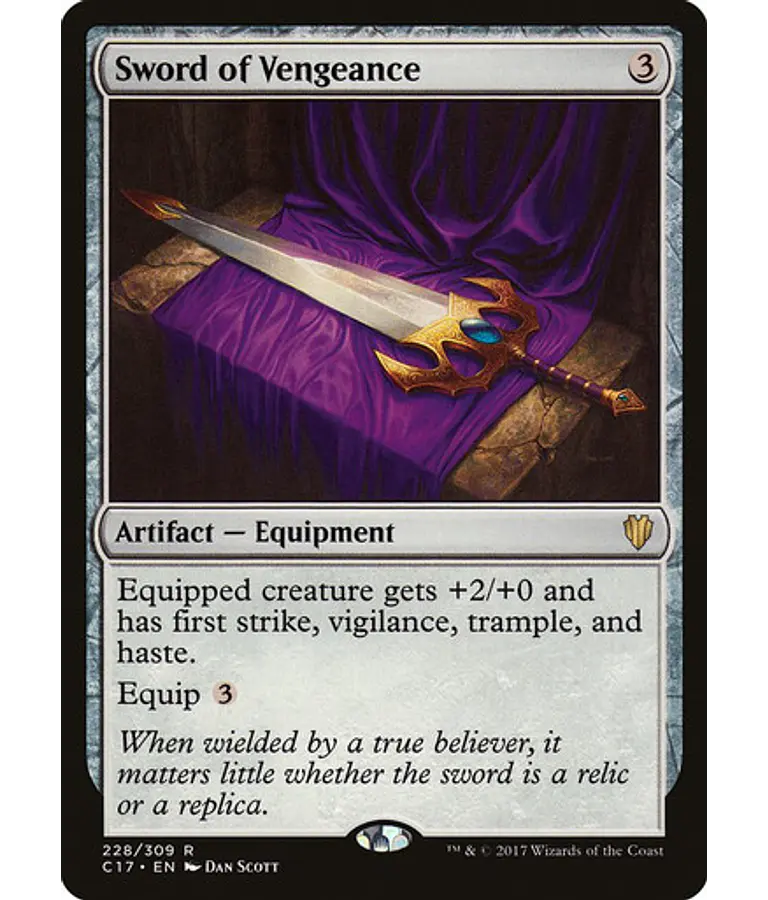 Sword of Vengeance - Commander 2017 (español)