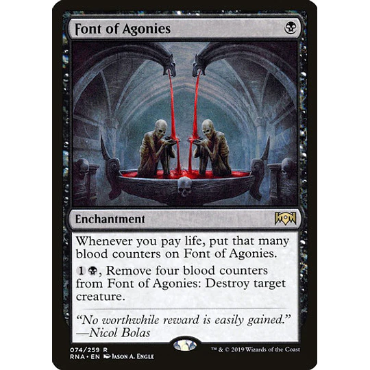 Font of Agonies - Ravnica Allegiance (español)