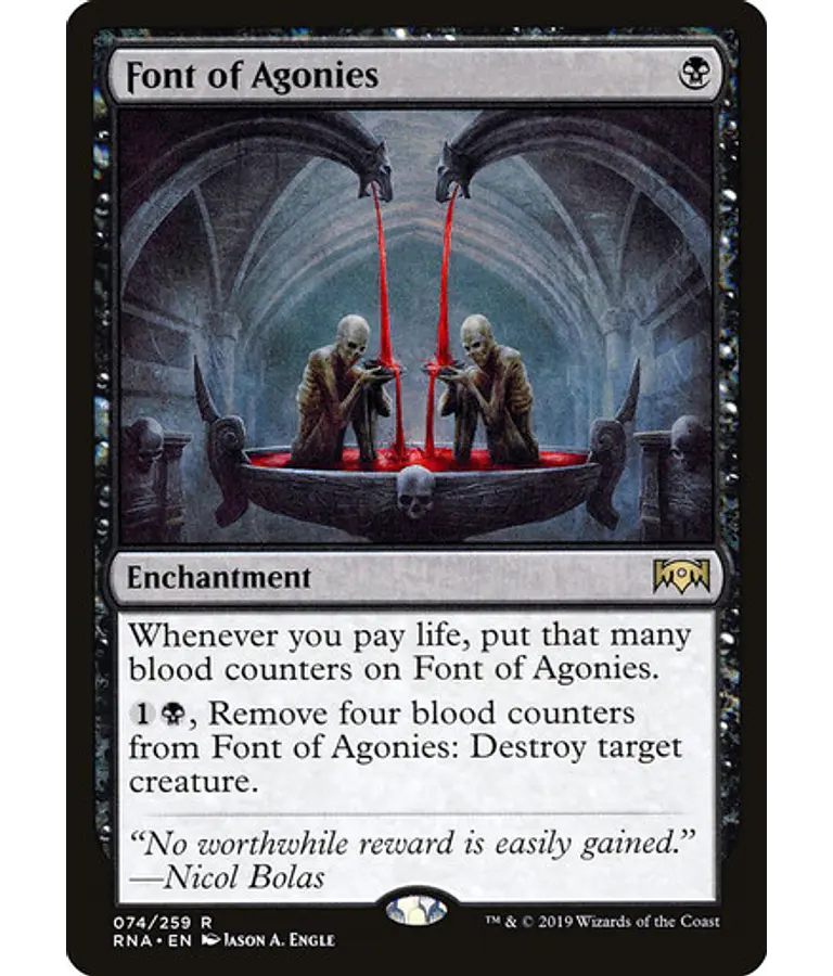 Font of Agonies - Ravnica Allegiance (español)