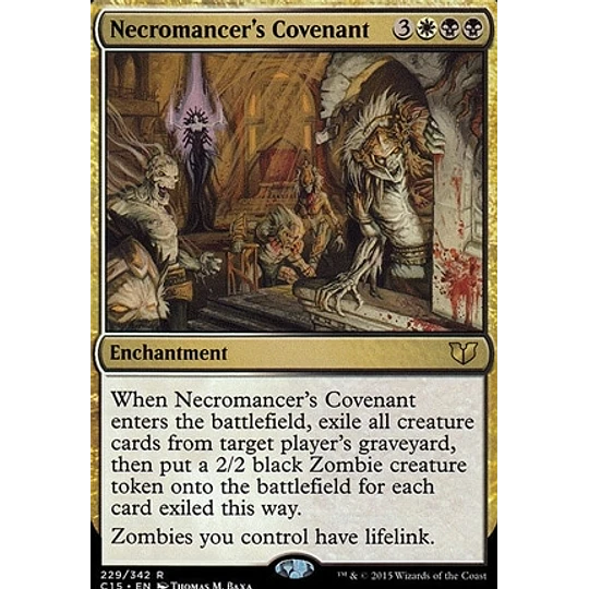 Necromancer's Covenant - Commander 2015 (español)