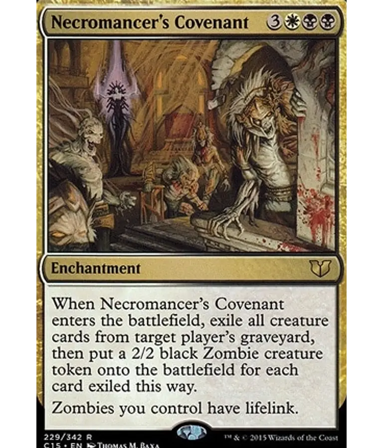 Necromancer's Covenant - Commander 2015 (español)