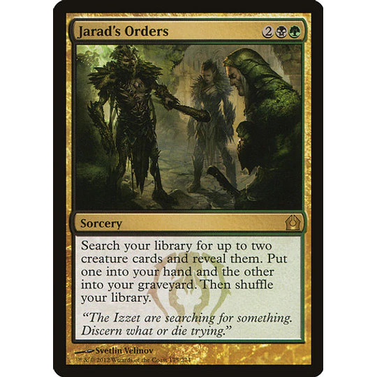Jarad's Orders - Return to Ravnica (inglés)