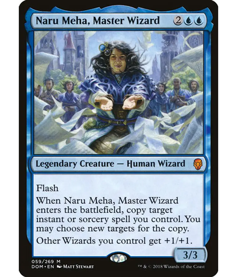 Naru Meha, Master Wizard - Dominaria (español)