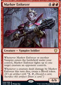 Markov Enforcer - Innistrad: Crimson Vow Commander Decks (español)
