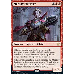 Markov Enforcer - Innistrad: Crimson Vow Commander Decks (español)