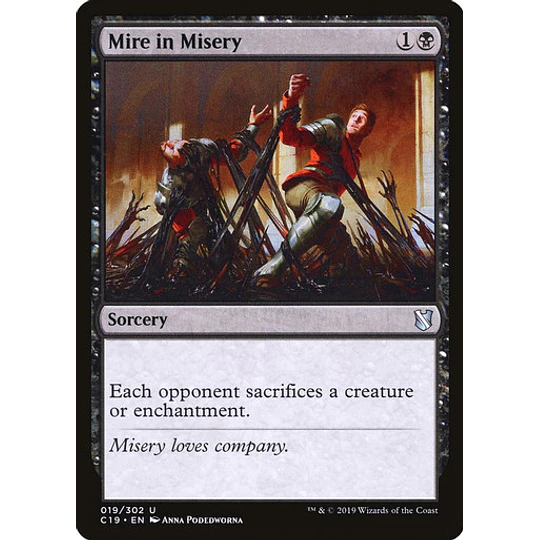 Mire in Misery - Commander 2019 (inglés)
