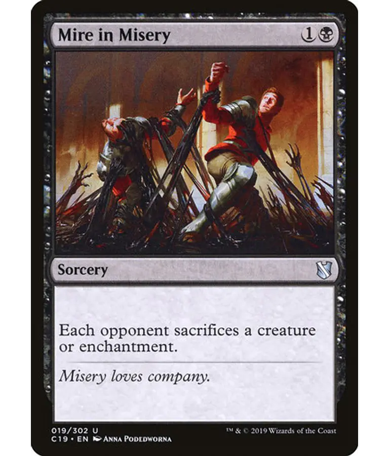 Mire in Misery - Commander 2019 (inglés)